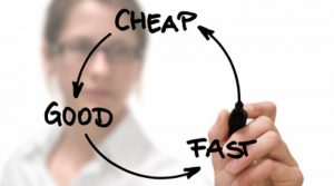 cheap fast and reliable